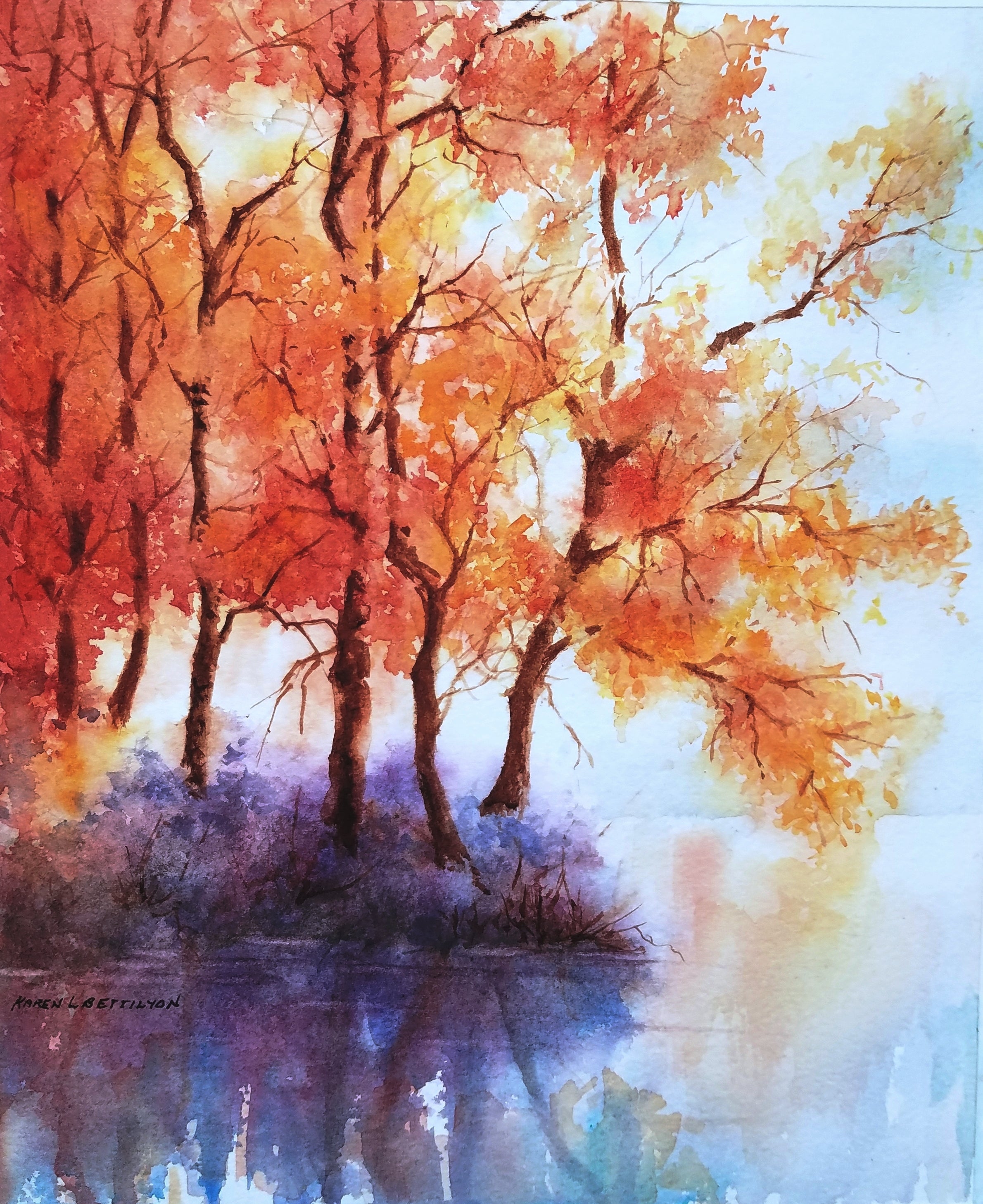 Autumn on the Pond