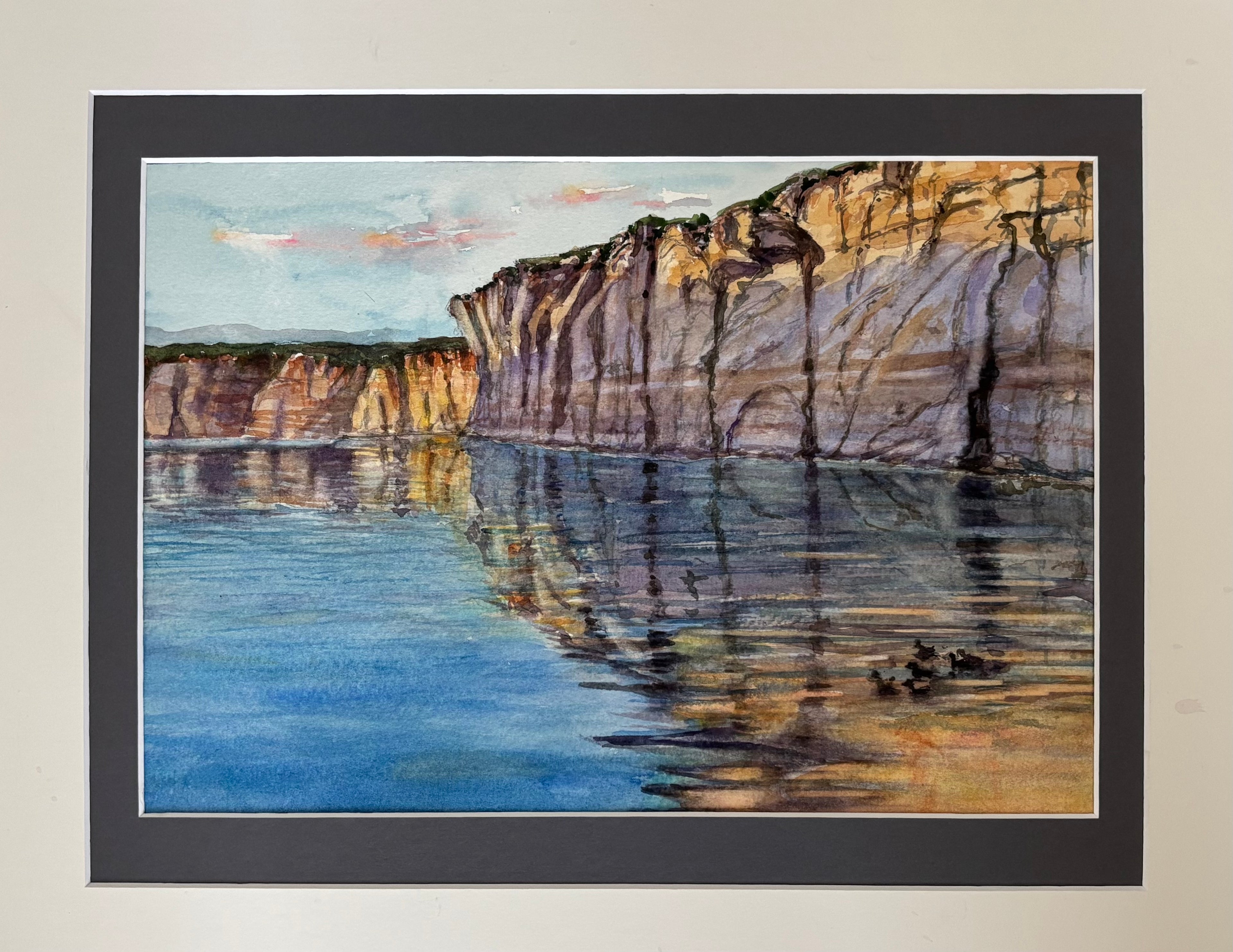 One Golden Evening at Lake Powell